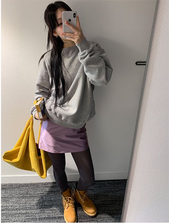 CIRCLE HOLE SWEAT SHIRT (3C)
