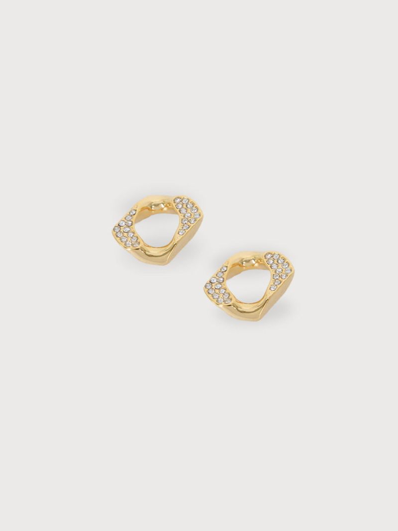 no.10 earring gold