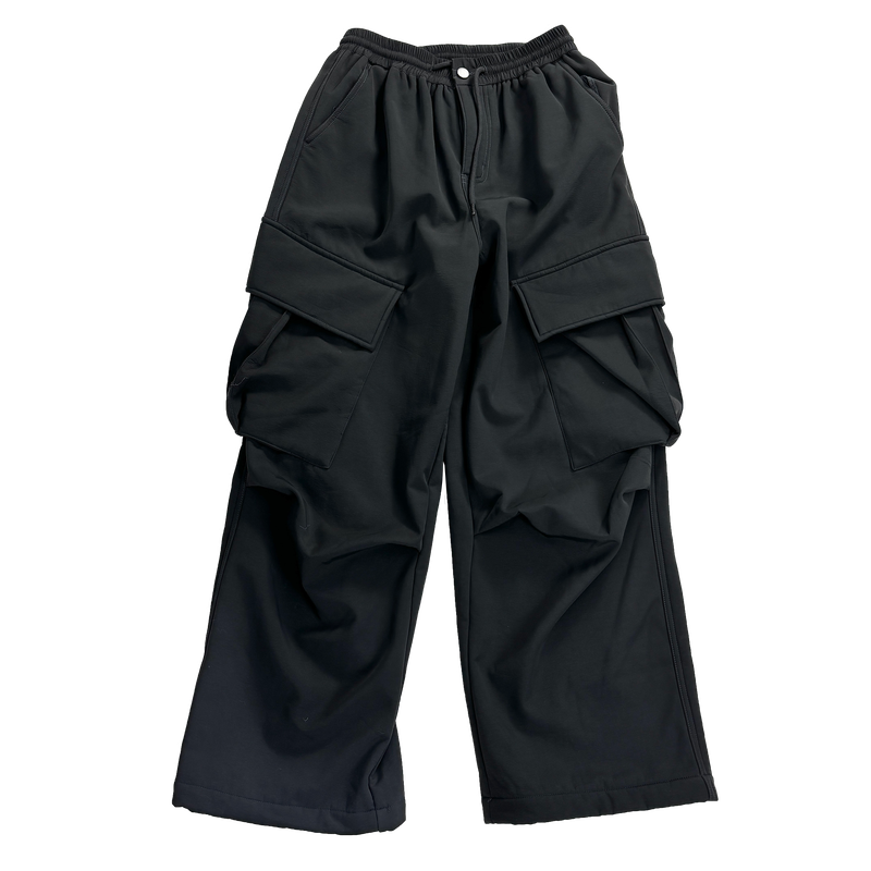 utility nylon fleece pants