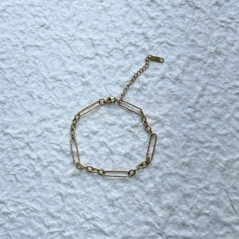 Antique Gold Geometric Bracelet