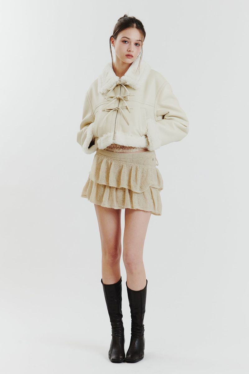LUCY MUSTANG JACKET cream