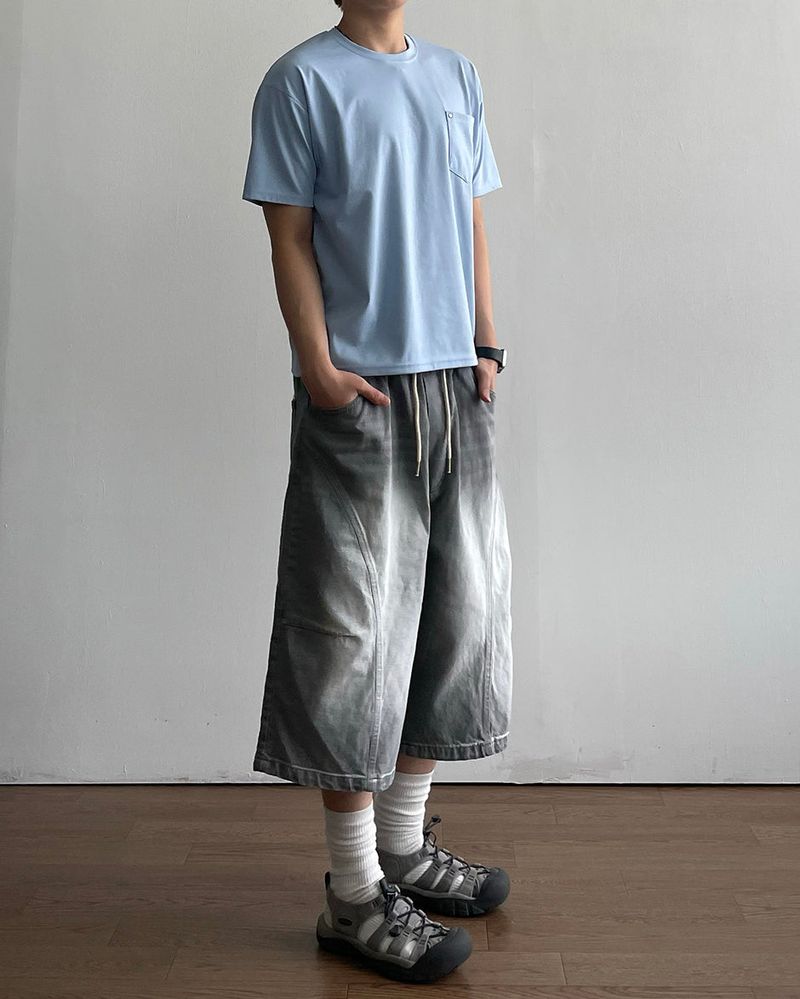 Rowing Bermuda Denim Pants