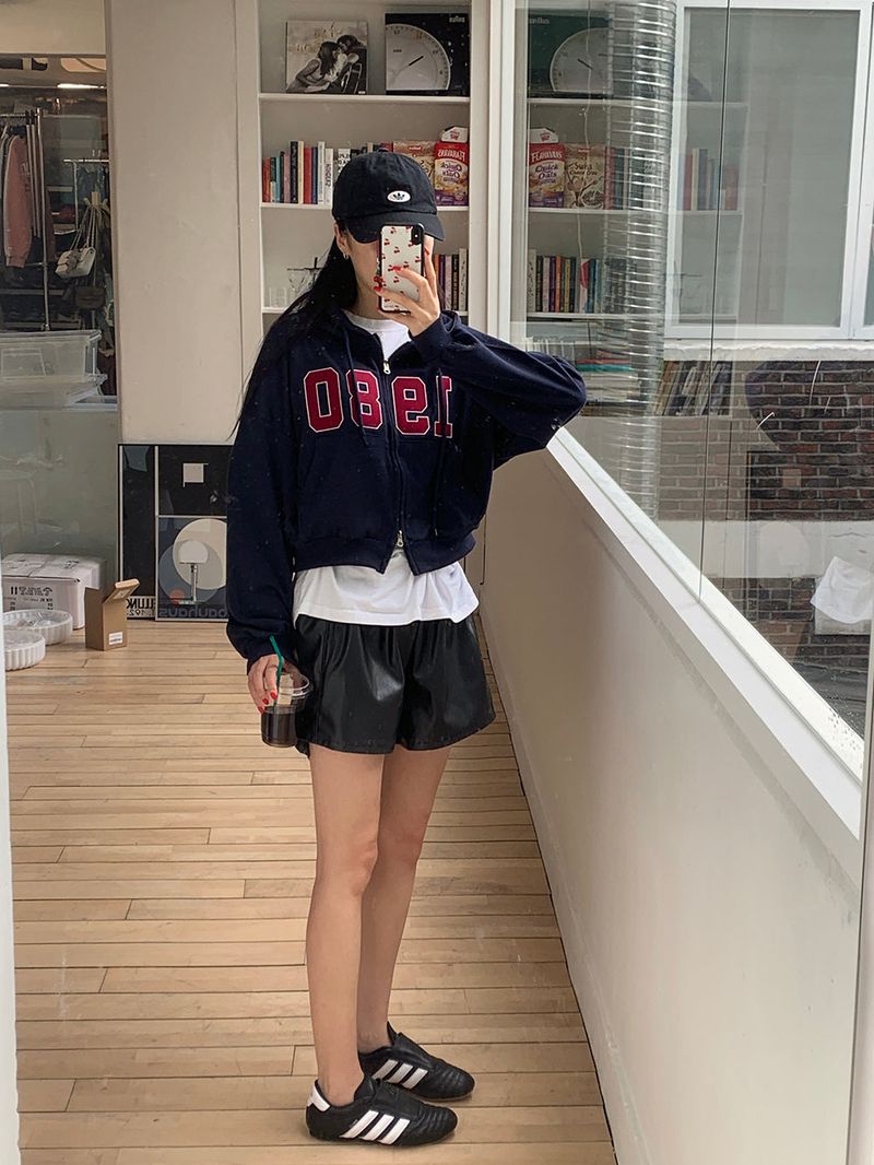 [Additional Fluff option] 1980 two-way hooded zip-up
