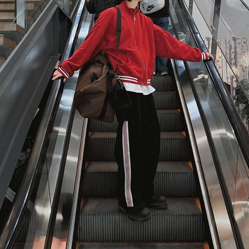 ASCLO SP Tape Wide Track Pants (3color)