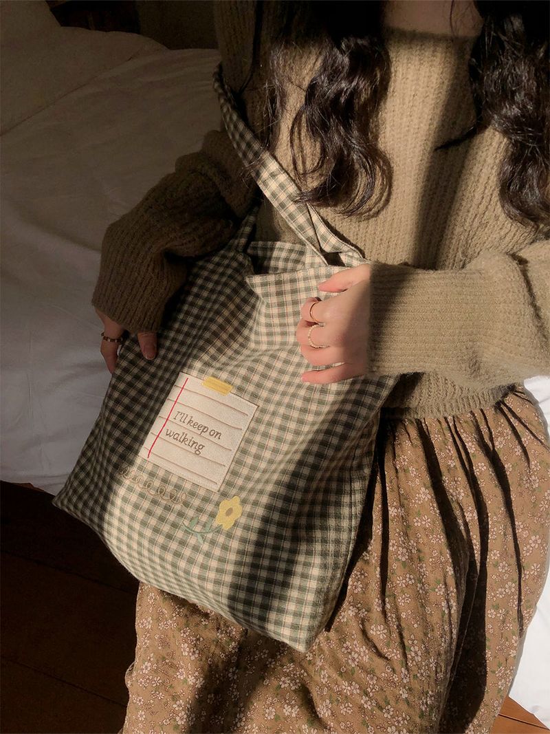 Everyday fabric bag_I'll keep on walking