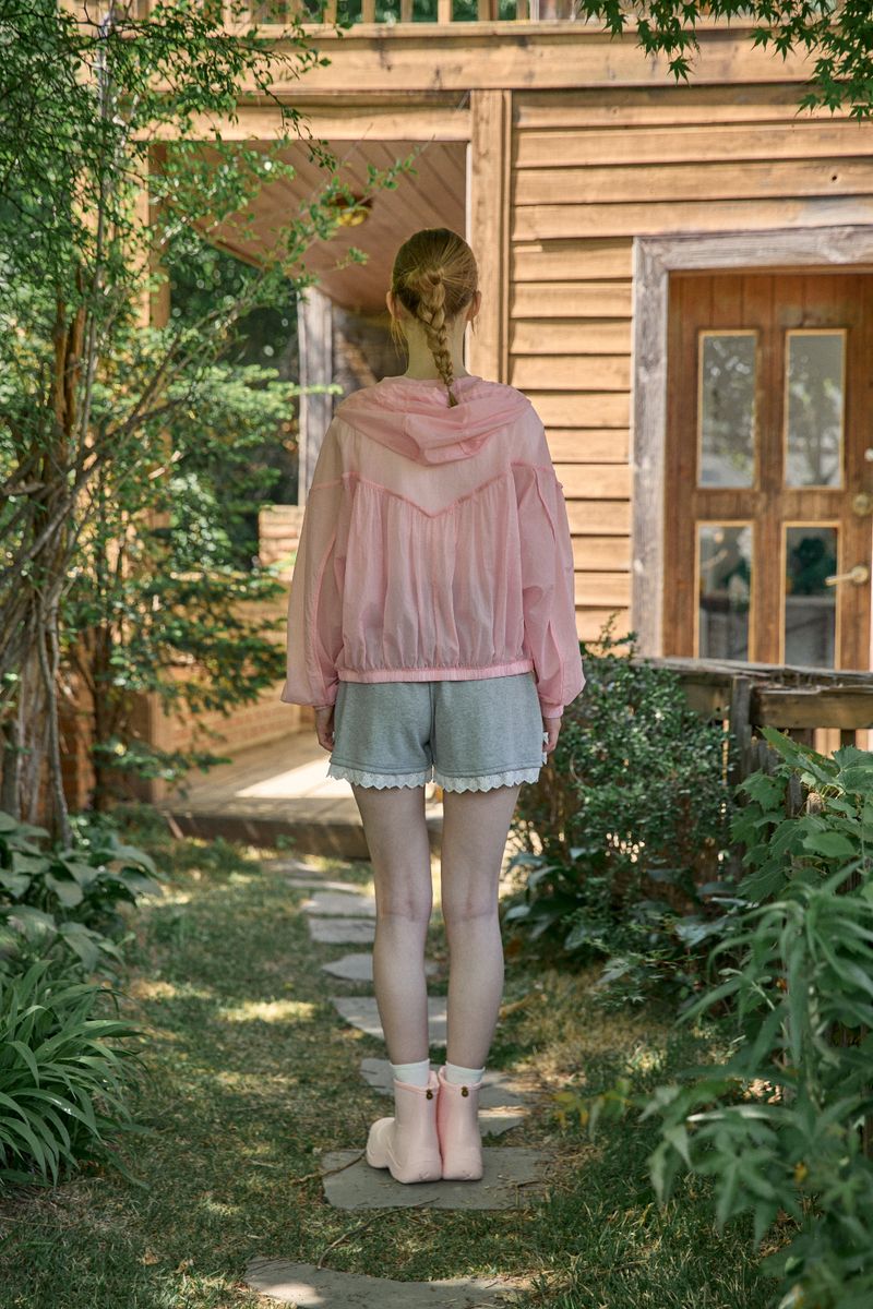 LACE STRING WINDBREAKER (2 COLORS)
