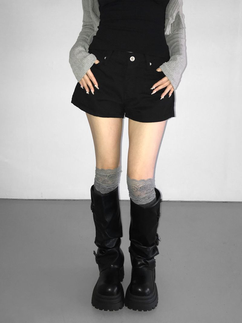 1733 back slop shorts(2 color)