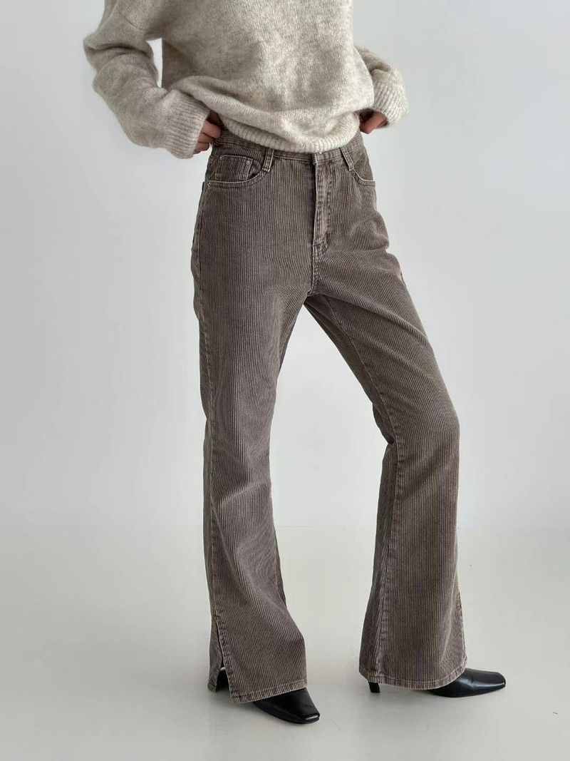 Winery Corduroy Flare Pants - 3 colours