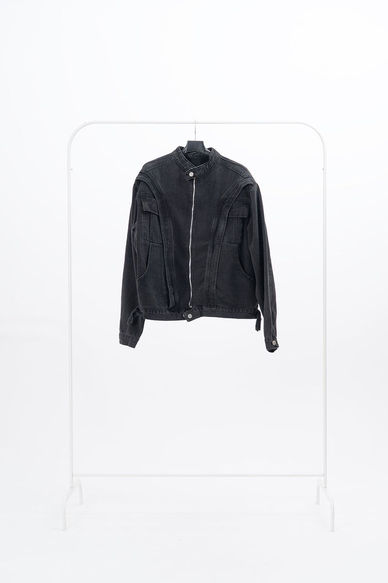 Kelsey Biker Denim Jacket