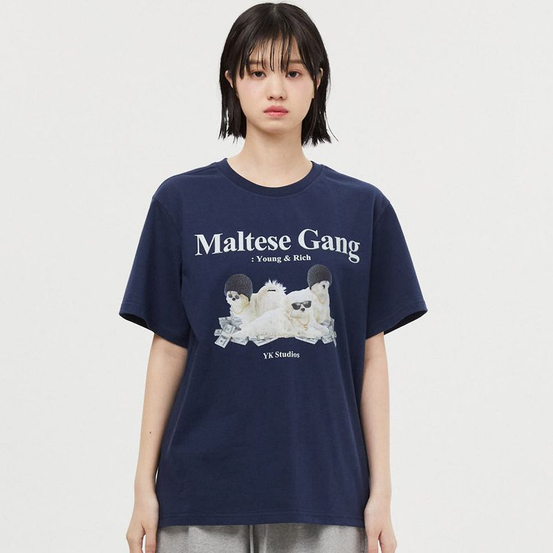 Maltese gang half sleeve tshirts