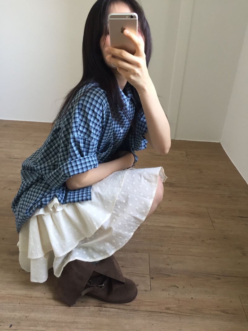 Floral Mini Ruffle Skirt (3color)