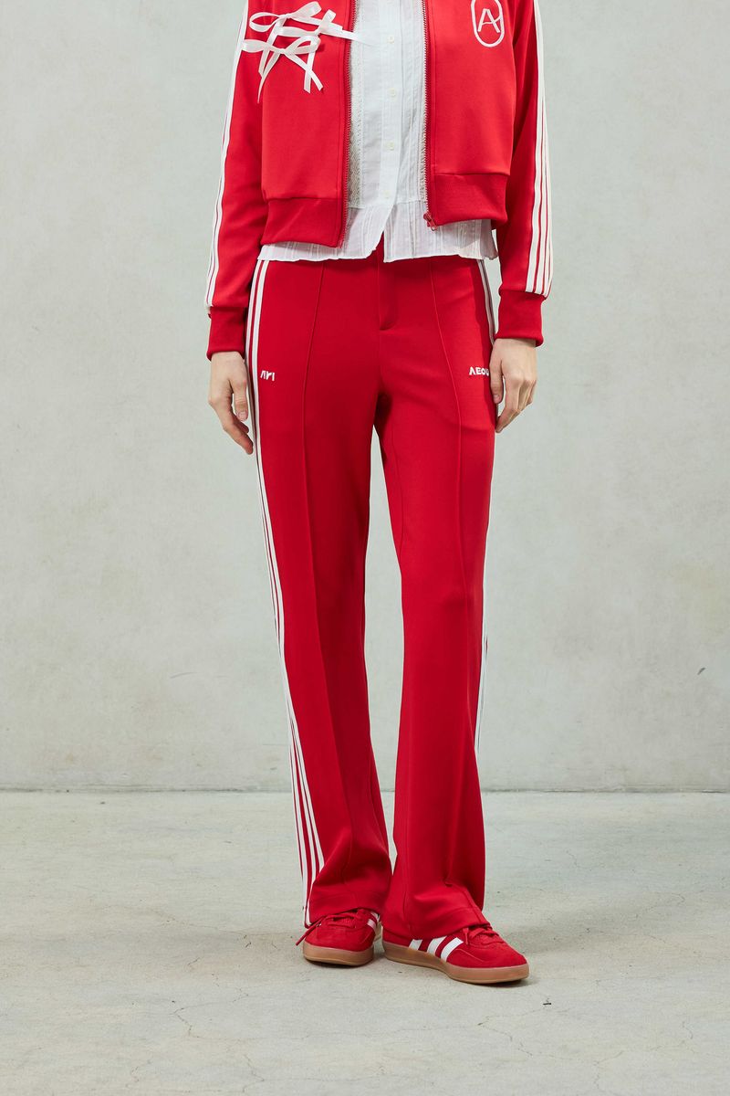 JOEL JERSEY TRACK PANTS / RED