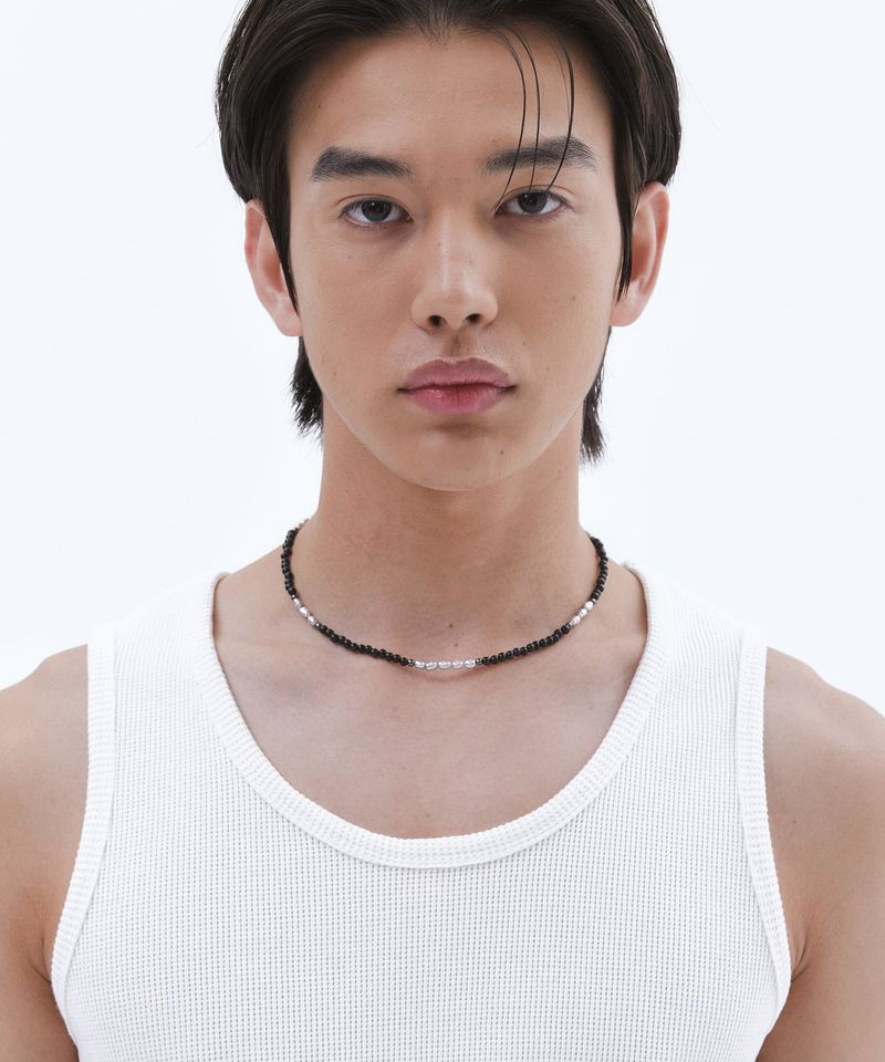 TRIP LE SENS（トリプルセンス）の「Black Seed and Pearl Necklace_Black Pearl  （Accessories）」