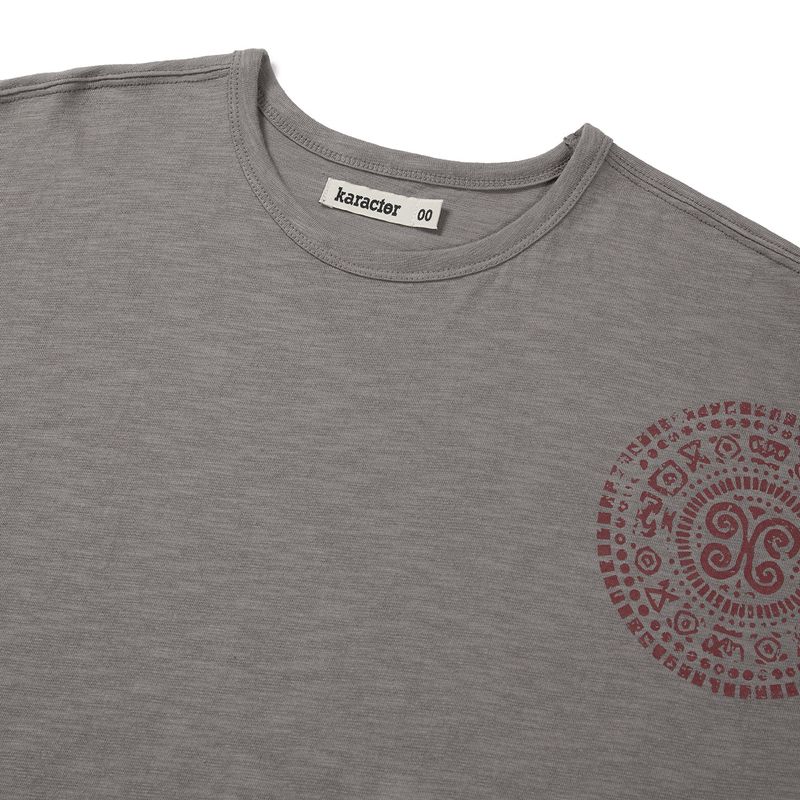 ボテハーフTシャツ / マッドグレー