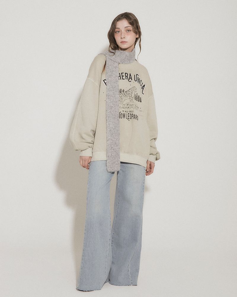 SLIM KNIT TIE MUFFLER [3colors]