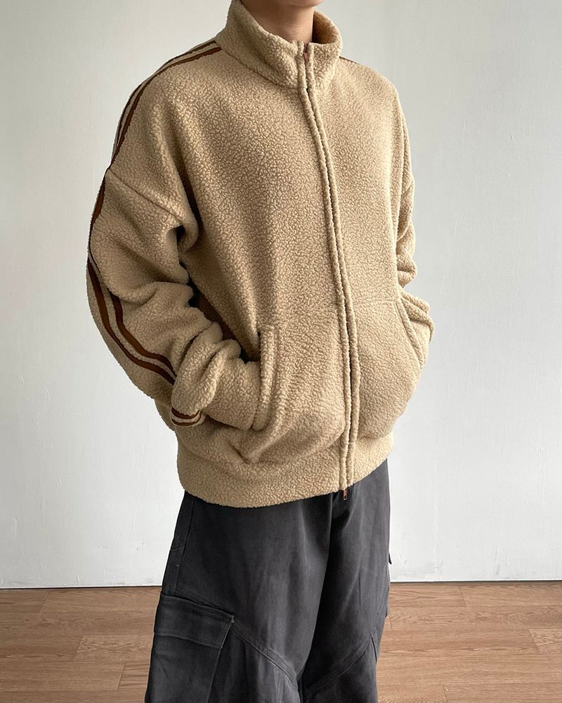 IDF（アイディーエフ）の「Mode Fleece Track Zip-up（Jackets/Outerwear）」