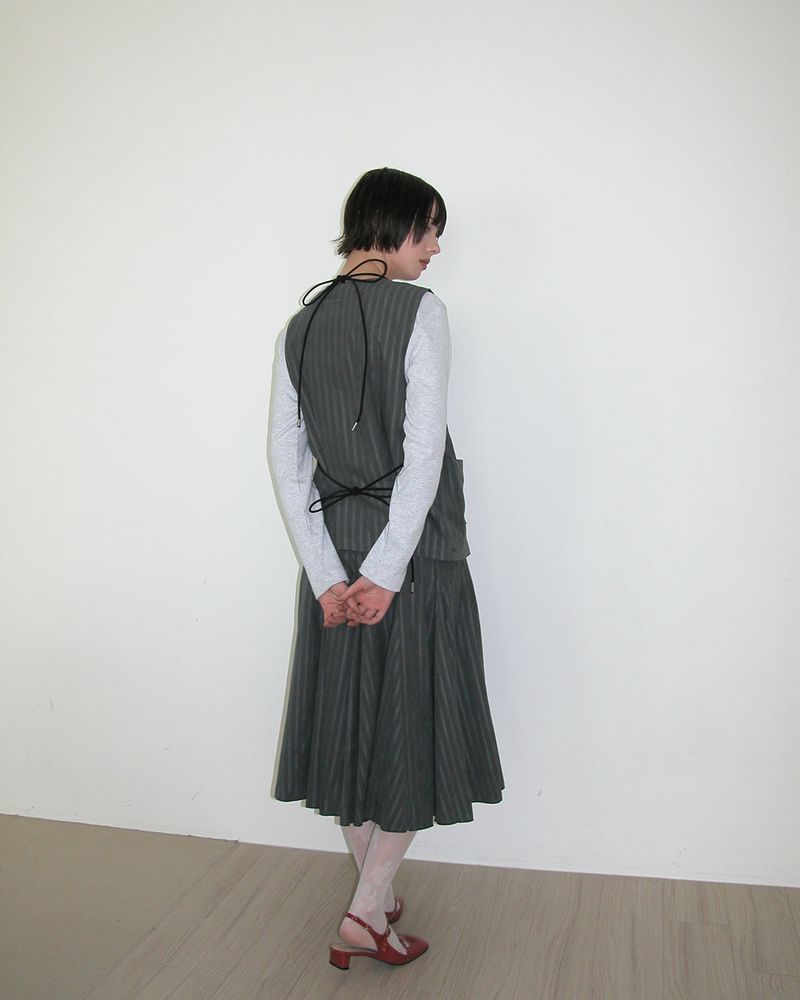 Sofia Vest ,Gray