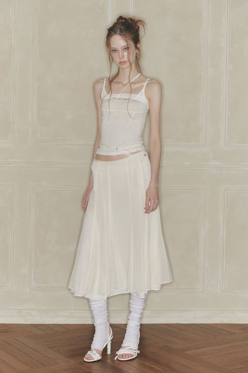 MOONFLOWER SKIRT cream