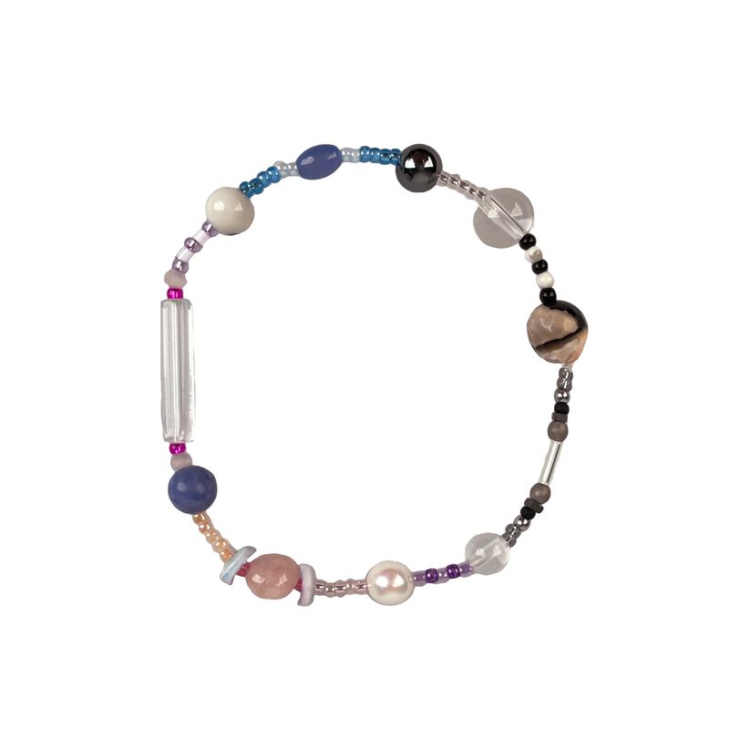 Kichikichiyaya(キチキチヤヤ)の「Kichikichiyaya Bracelet 027 Blueberry(Accessories)」