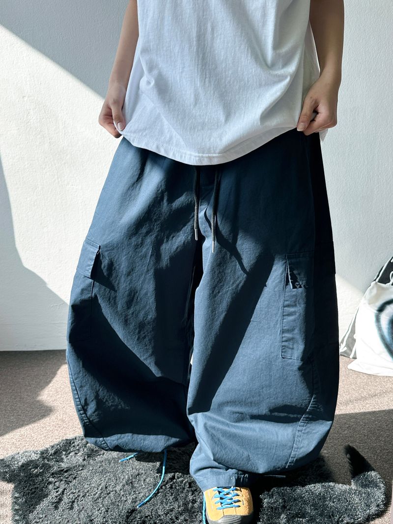 Molpure Cargo Balloon Fit Pants 4color
