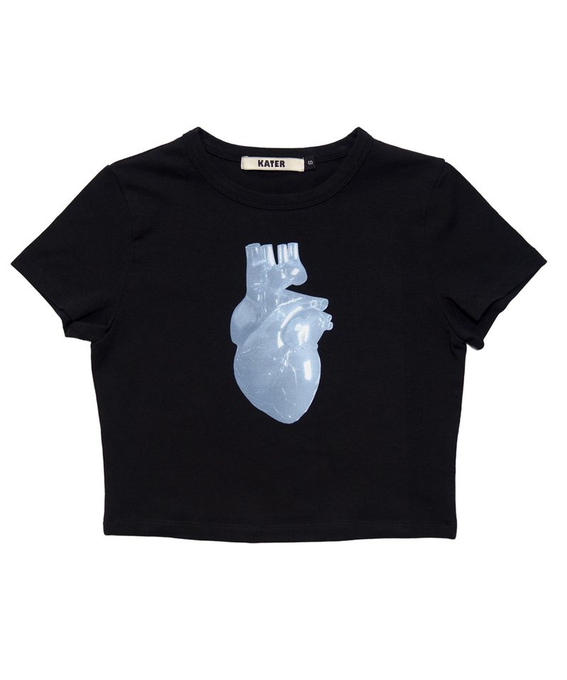 KATER（カーター）の「Heart Short Sleeve Tee Black（Tops）」