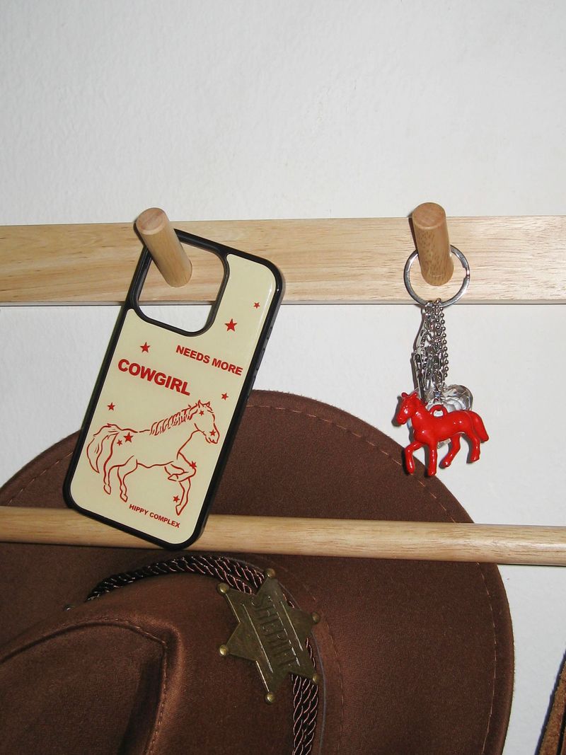 Cowgirl Keyring