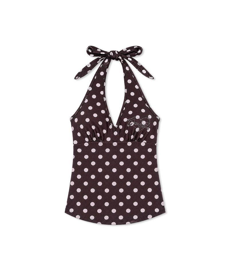 darling dot halter top (7colors)