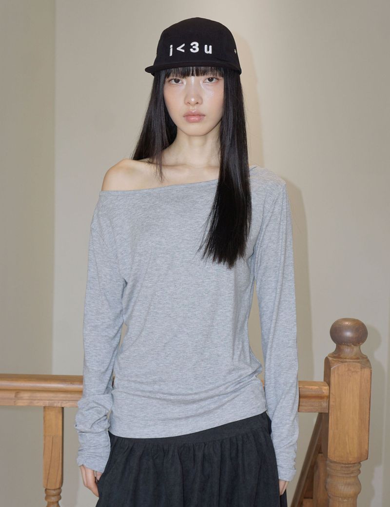 BOAT BASIC TEE(GREY)