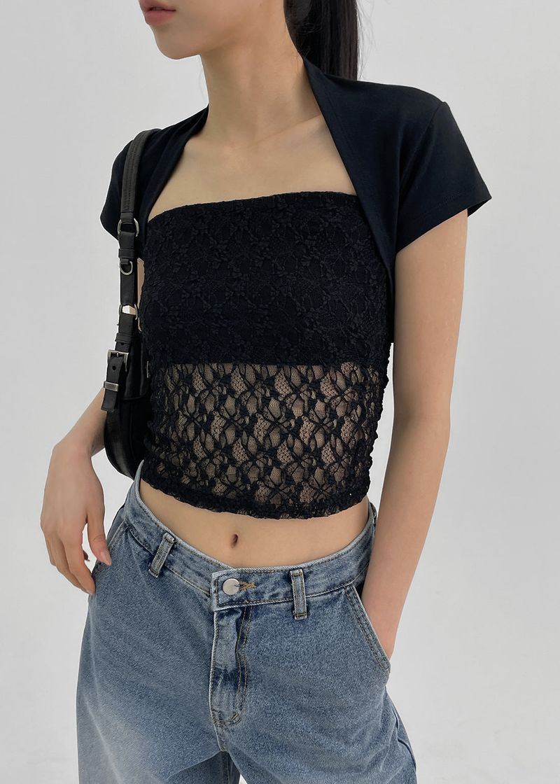 [MADE] Grovy Modal Cap Sleeve Bolero