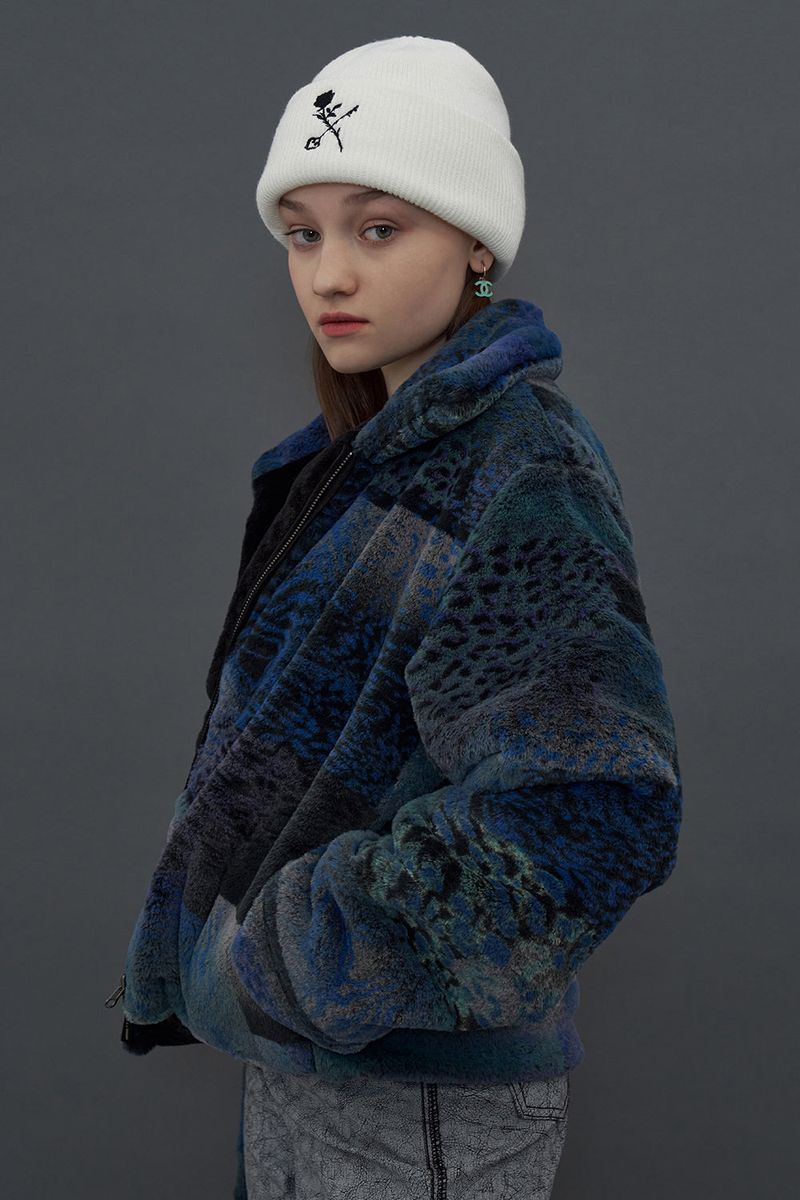 ROSE KNIT BEANIE
