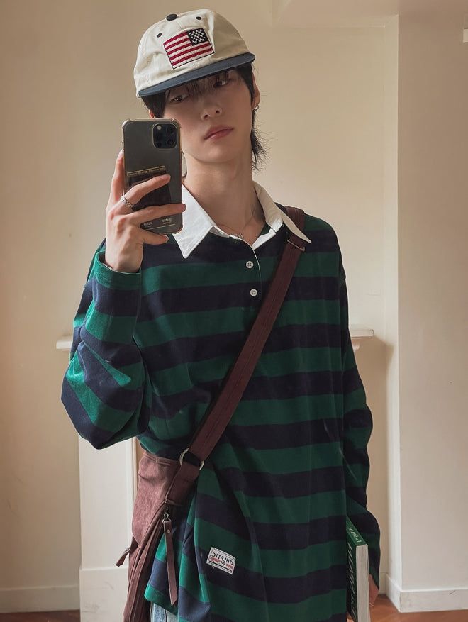 American Patch Color Block Camp Cap