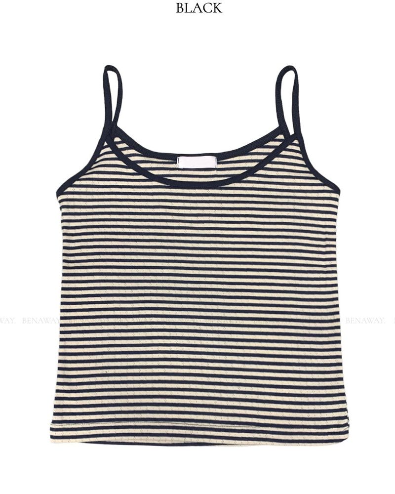 Fruity Stripe Sleeveless Top 4C