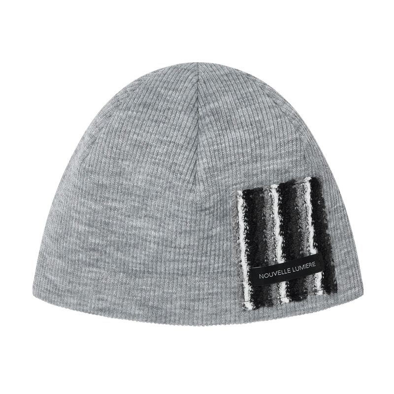 Nouvelle Lumiere(ヌヴェルルミエール)の「Akiv Beanie Gray(Hats)」