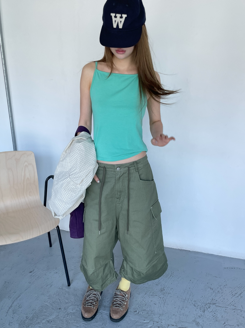 リベット バミューダパンツ