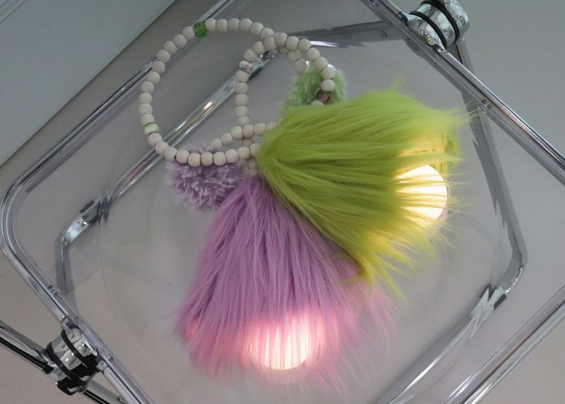green hairy light