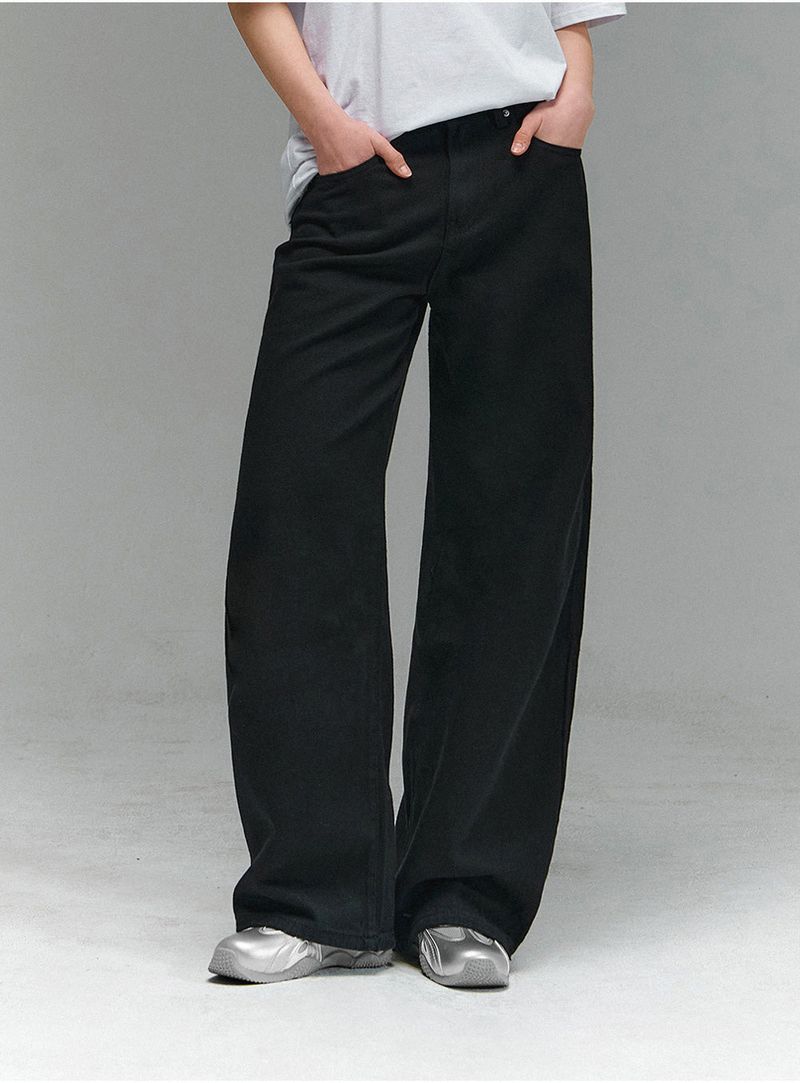 BTB : COMFY JEANS [SHADOW BLACK] [UNISEX]