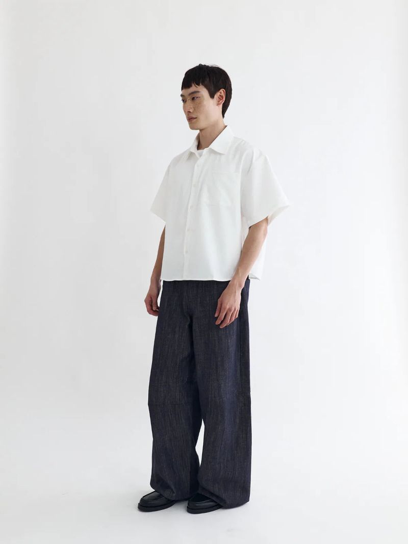 26SS TP6 Wide-Fit Solid Shirt