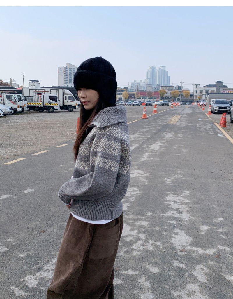 Nordic cardigan(4colors)