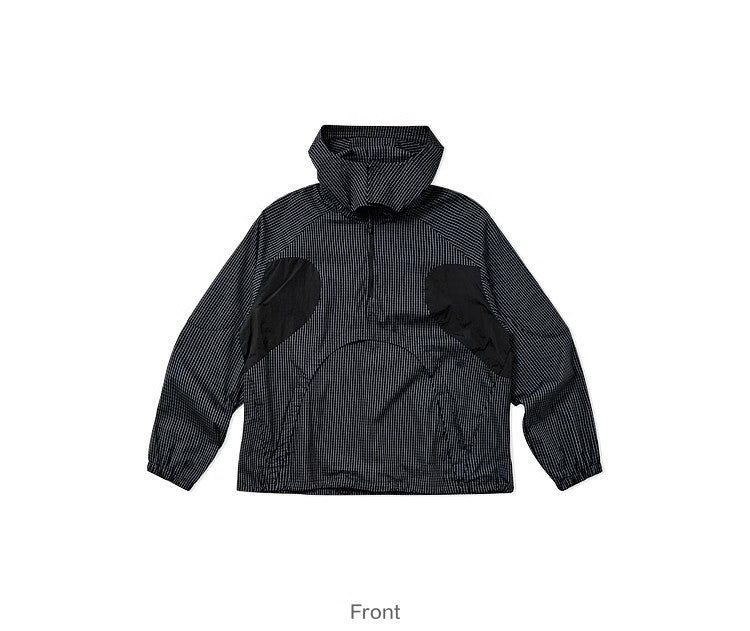 FMACM Removable Hat Half Zip Pullover Jacket
