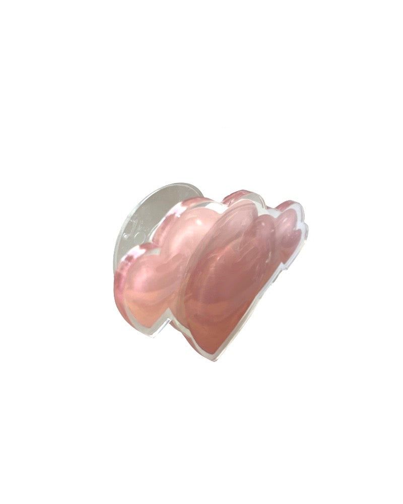 coe studio（シーオーイースタジオ）の「[grip tok] pink heart（Smartphone Accessories）」