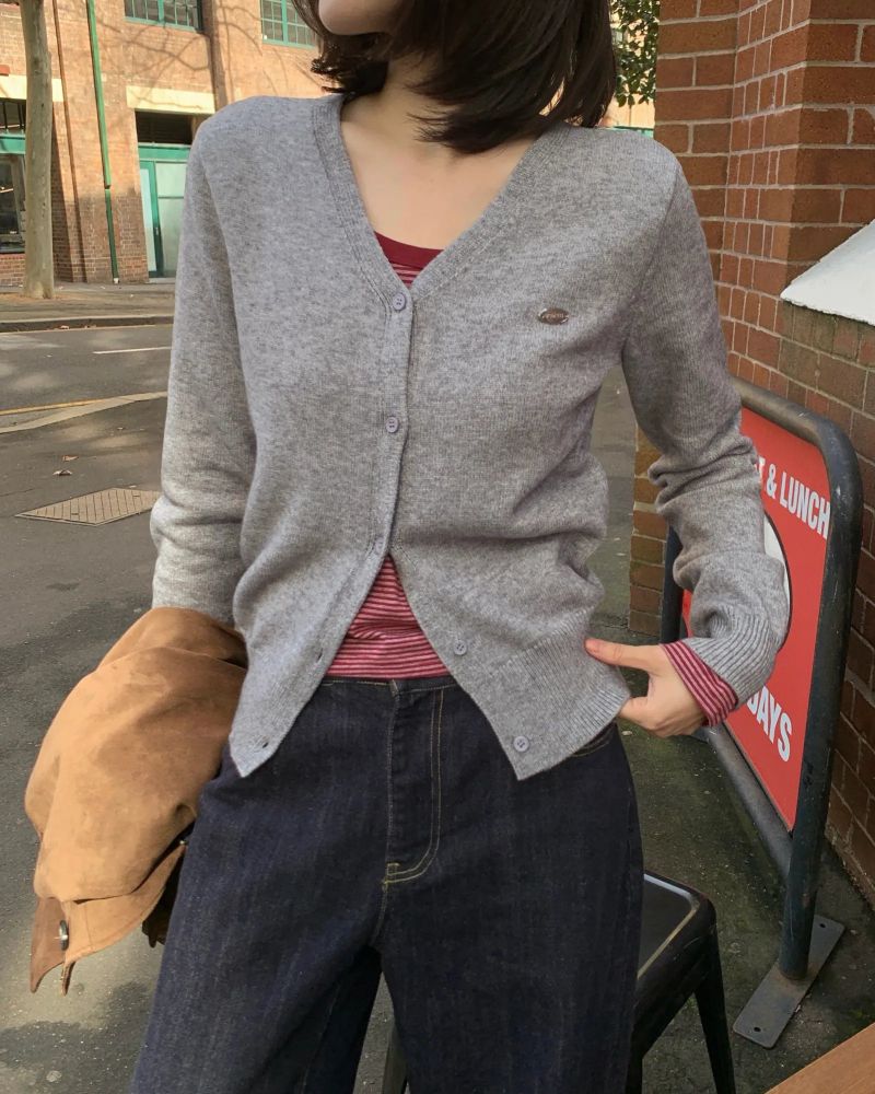 [ORIGINAL] Marlon V-Neck Knit Cardigan