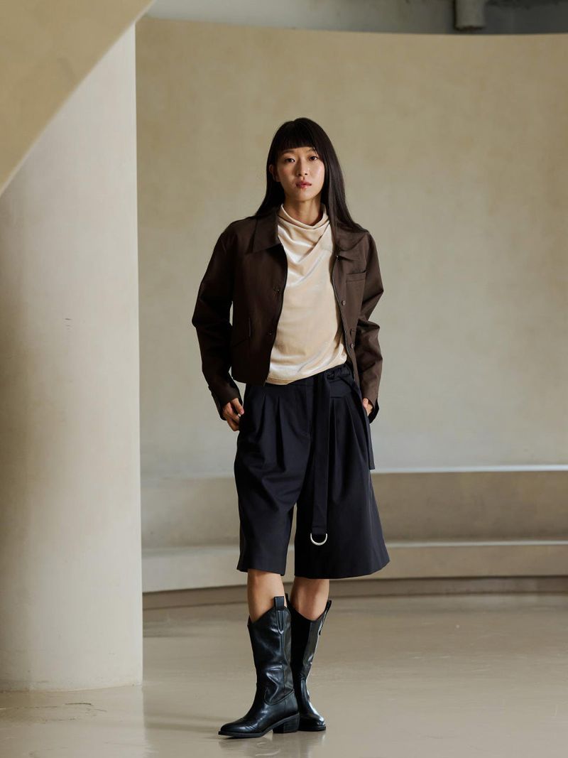 LETOILE（レトワール）の「WOOL BERMUDA PANTS（Pants）」