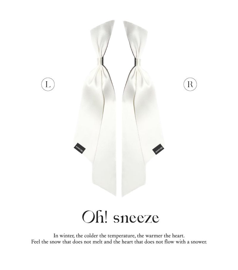 bunny long ribbon_white