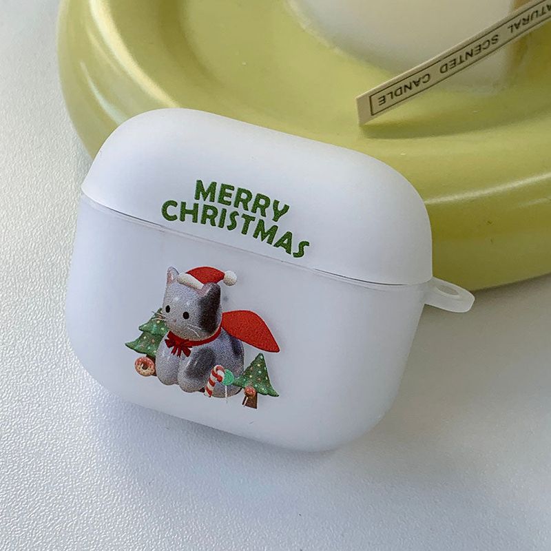 Santa COCO - Santa Some Cat AirPods Case_matt
