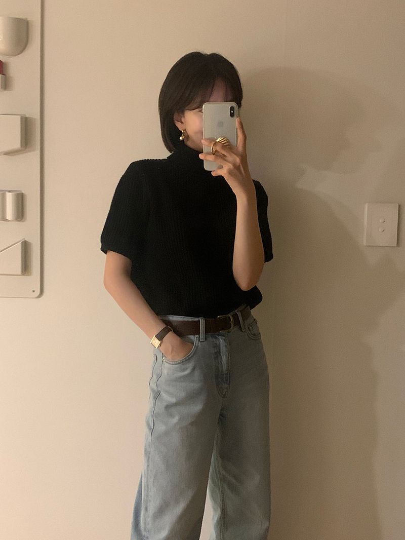 [YELLOMOI] Laurent half polar - knit