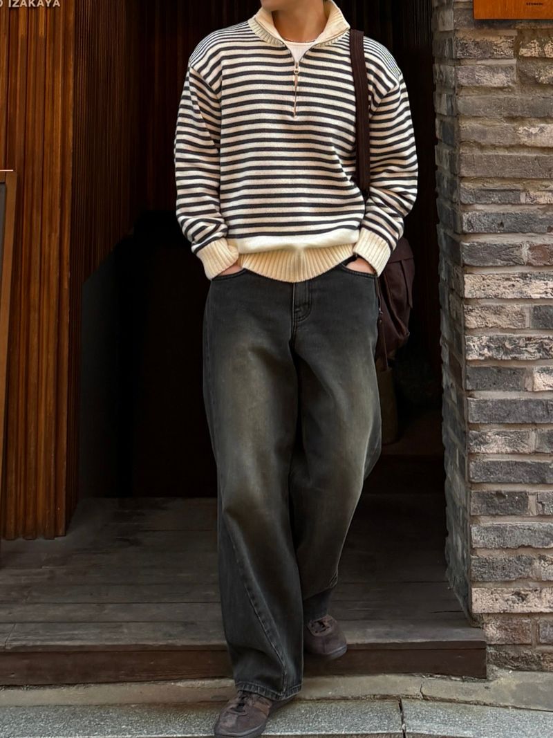 Haim half zip up knit