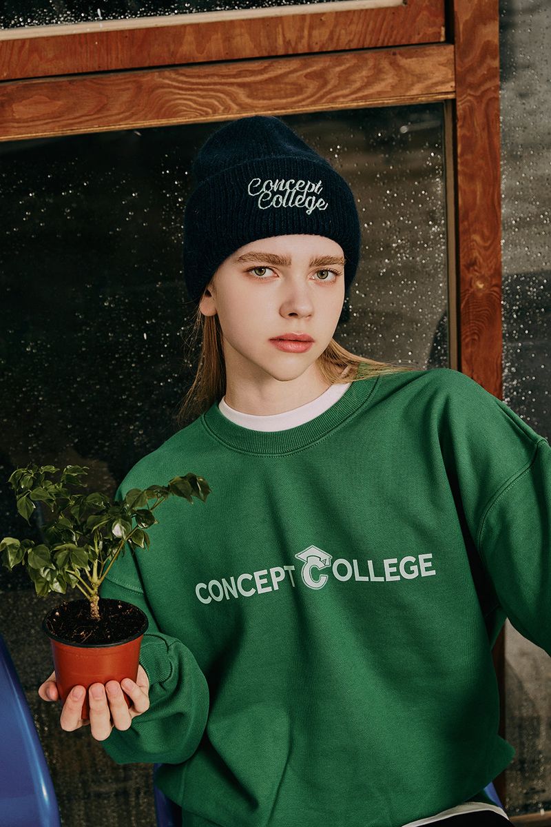 Soft Angora Navy Beanie [Unisex]
