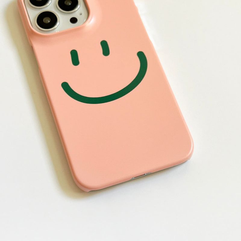 Smile Pink (Matt Phone Case)