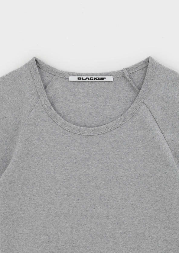 [B-BASIC] Standard Nagrang U-neck Short Sleeve T-shirt (2SIZE)