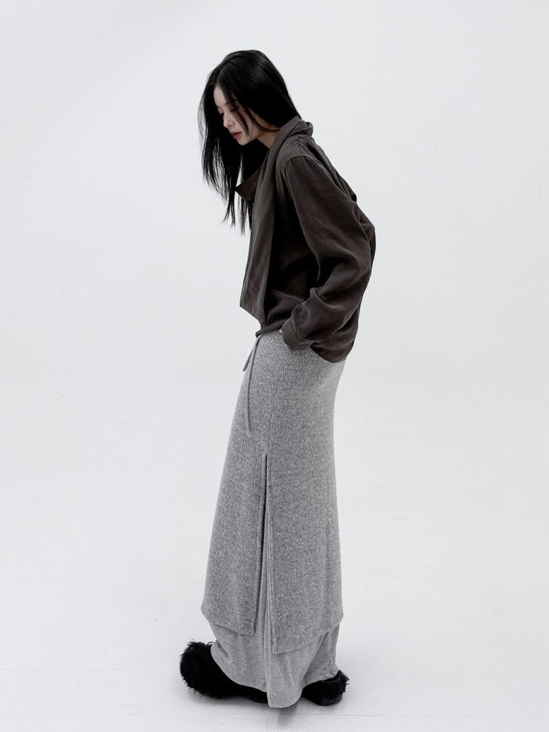  MUFFLER BLEND BLOUSE